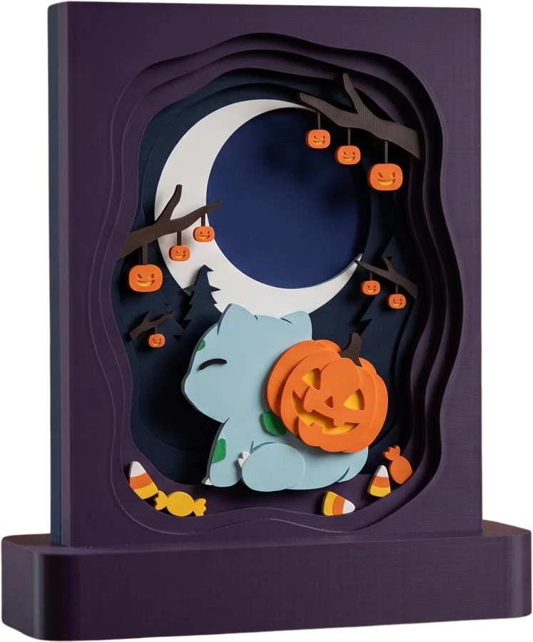 Cuadro Bulbasaur Halloween